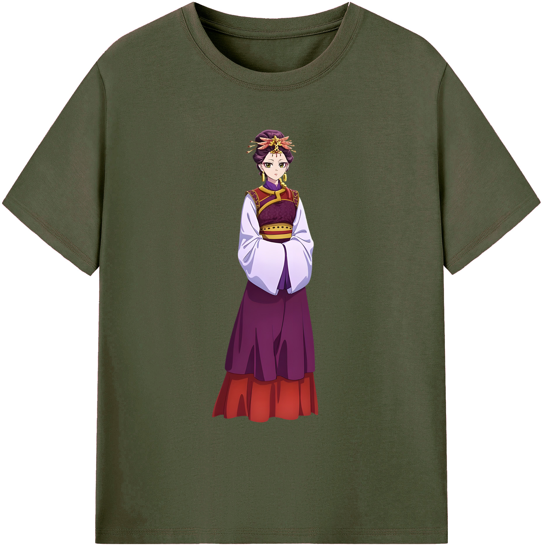 （画像用） 薬屋のひとりごと The Apothecary Diaries 綿100％ メンズ半袖Tシャツ｜肌触りやわらか＆通気性